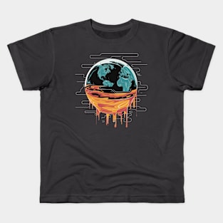 Midway: Earth's climate message - Global Warming Kids T-Shirt